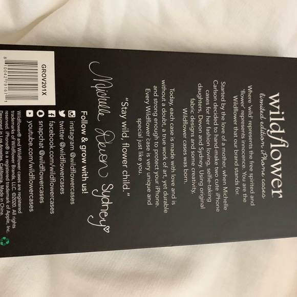 BNWT WILDFLOWER IPHONE X XS CASE - Picture 4 of 7
